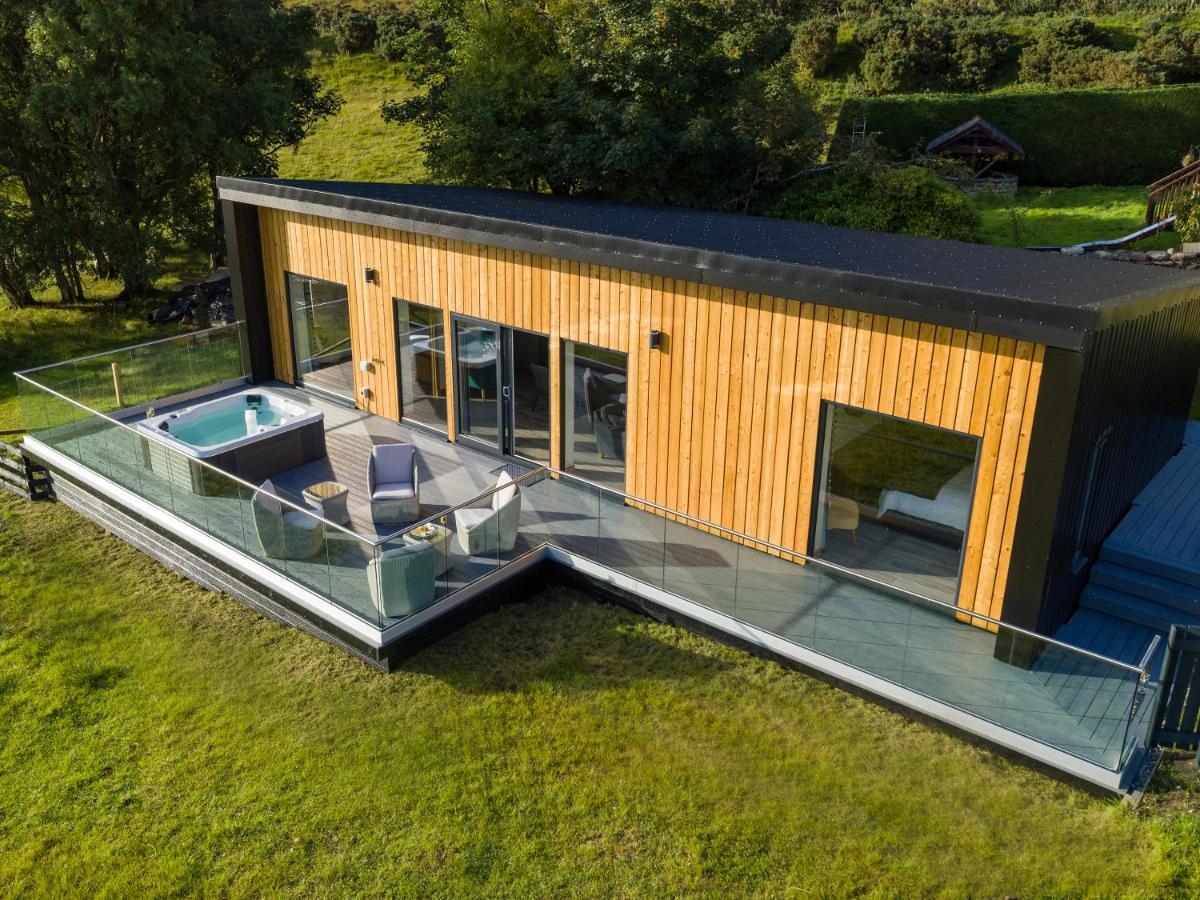 Birches Lodge With Hot Tub Dundonnell المظهر الخارجي الصورة