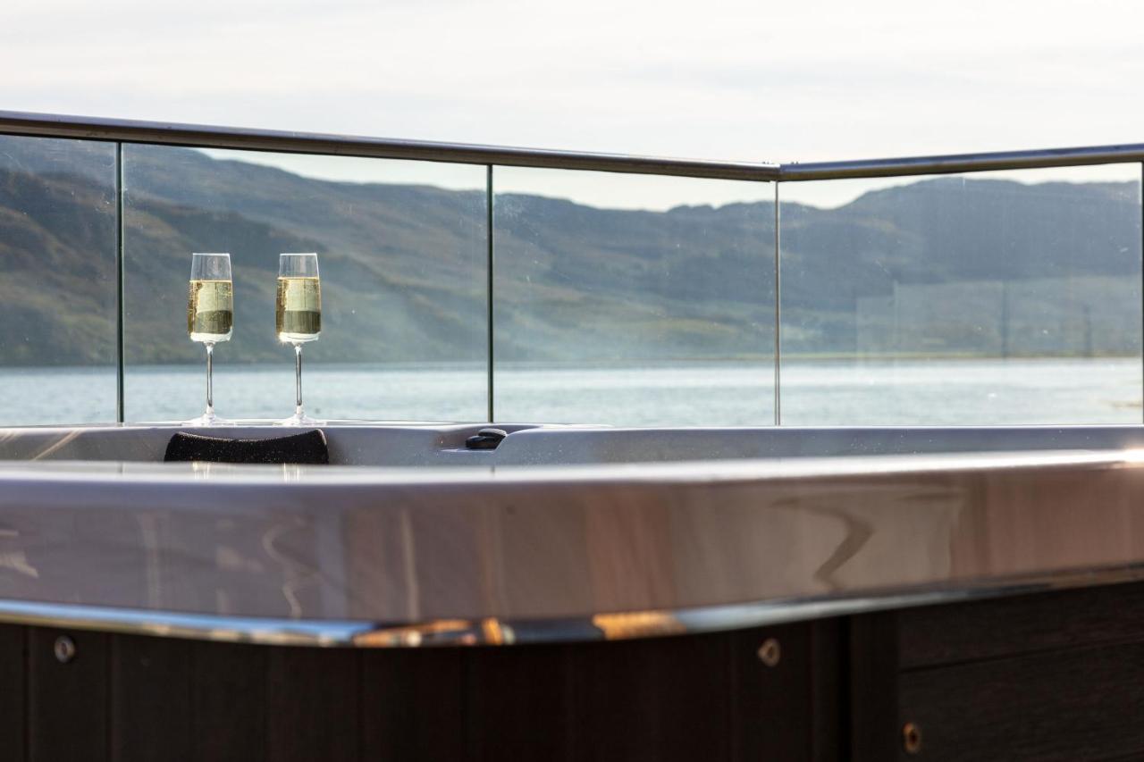 Birches Lodge With Hot Tub Dundonnell المظهر الخارجي الصورة