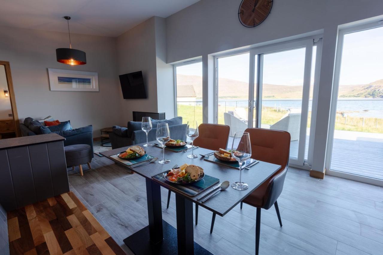 Birches Lodge With Hot Tub Dundonnell المظهر الخارجي الصورة